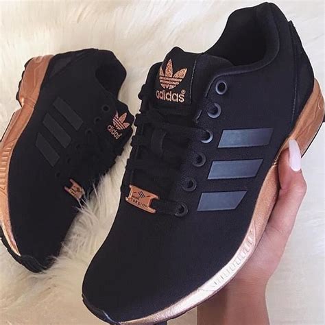adidas flux damen schwarz kupfer